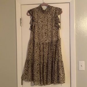 Sam Edelman leopard dress